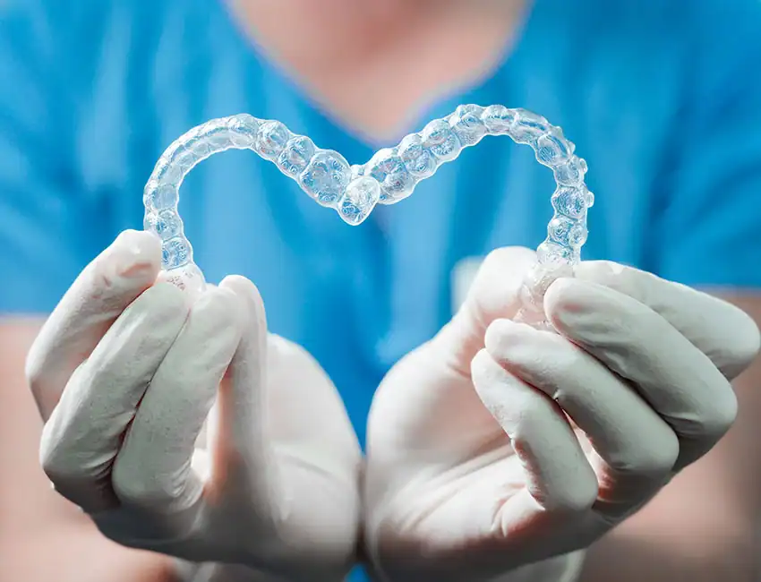 Invisalign clear aligners